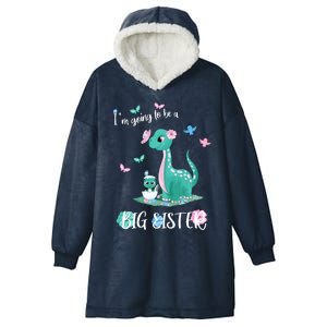 IM Going To Be A Big Sister 2024 Announcing Pregnancy Hooded Wearable Blanket