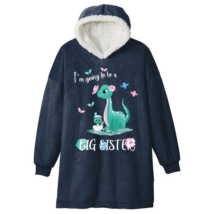 IM Going To Be A Big Sister 2024 Announcing Pregnancy Hooded Wearable Blanket