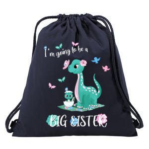 IM Going To Be A Big Sister 2024 Announcing Pregnancy Drawstring Bag