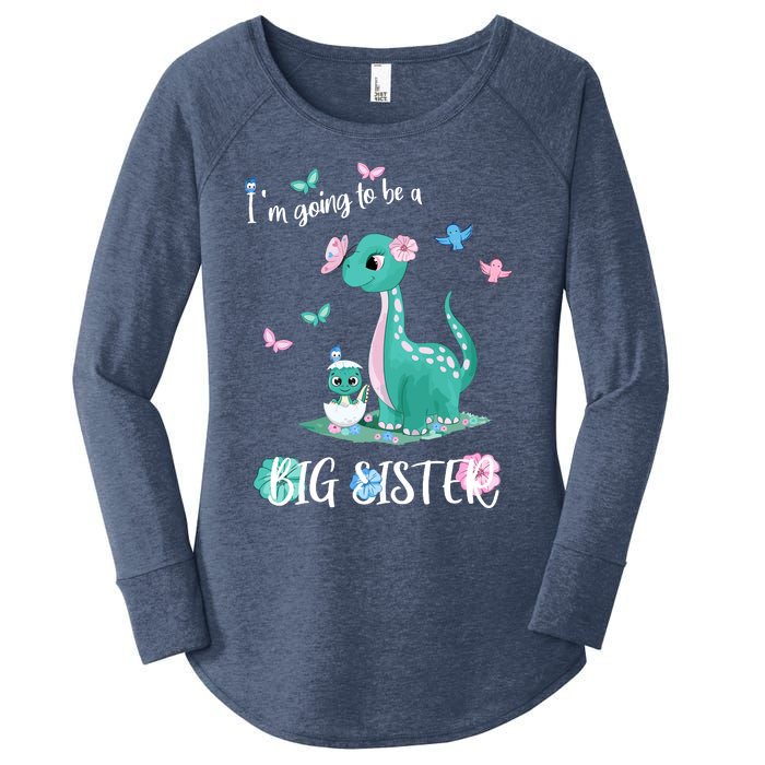 IM Going To Be A Big Sister 2024 Announcing Pregnancy Women's Perfect Tri Tunic Long Sleeve Shirt