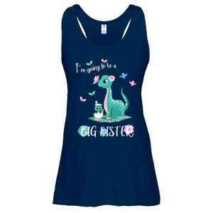 IM Going To Be A Big Sister 2024 Announcing Pregnancy Ladies Essential Flowy Tank