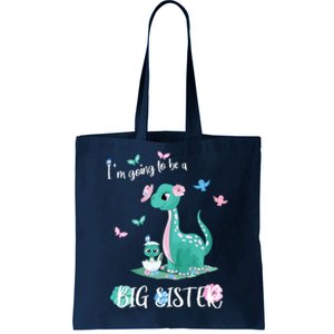 IM Going To Be A Big Sister 2024 Announcing Pregnancy Tote Bag