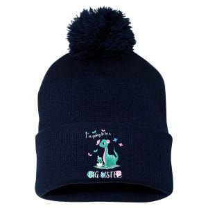 IM Going To Be A Big Sister 2024 Announcing Pregnancy Pom Pom 12in Knit Beanie