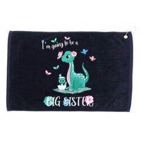 IM Going To Be A Big Sister 2024 Announcing Pregnancy Grommeted Golf Towel