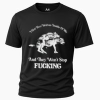 I Got Two Wolves Inside Of Me And They Wont Stop Fuckin Performance Shirt