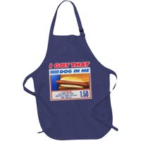 I Got That Dog In Me Funny Hotdog Meme Apron