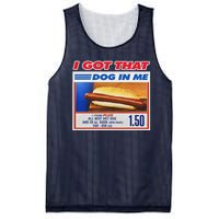 I Got That Dog In Me Funny Hotdog Meme Mesh Reversible Basketball Jersey Tank