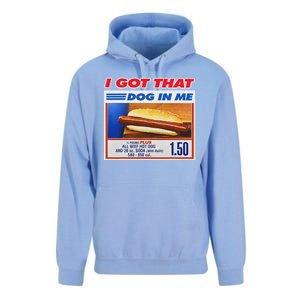 I Got That Dog In Me Funny Hotdog Meme Unisex Surf Hoodie