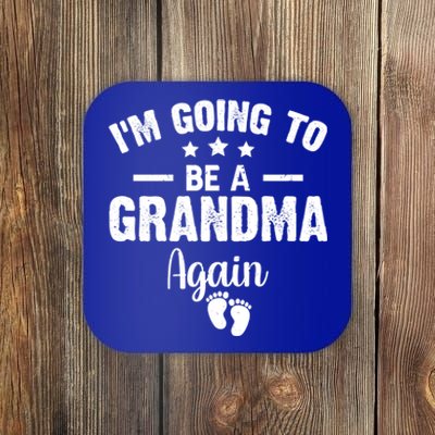 Im Going To Be A Grandma Again Promoted To Grandma Again Gift Coaster