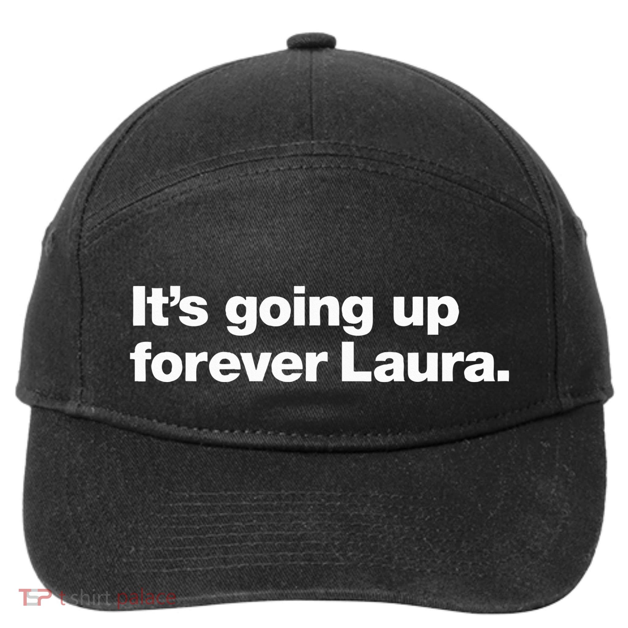 ItS Going Up Forever Laura Bitcoin Saylor 7-Panel Snapback Hat