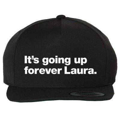 ItS Going Up Forever Laura Bitcoin Saylor Wool Snapback Cap