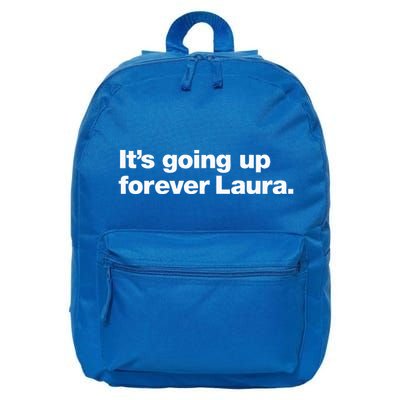 ItS Going Up Forever Laura Bitcoin Saylor 16 in Basic Backpack