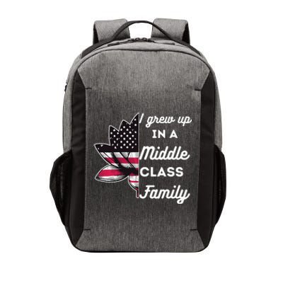 I Grew Up In A Middle Classe Family Proud Kamala Harris Vector Backpack