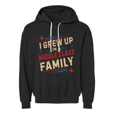 I Grew Up In A Middle Class Family Kamala Harris Answers All Garment-Dyed Fleece Hoodie