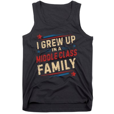 I Grew Up In A Middle Class Family Kamala Harris Answers All Tank Top