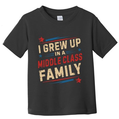 I Grew Up In A Middle Class Family Kamala Harris Answers All Toddler T-Shirt