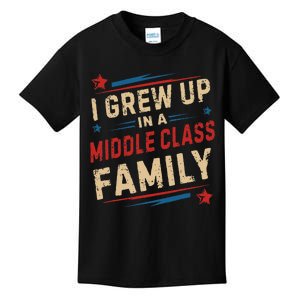 I Grew Up In A Middle Class Family Kamala Harris Answers All Kids T-Shirt