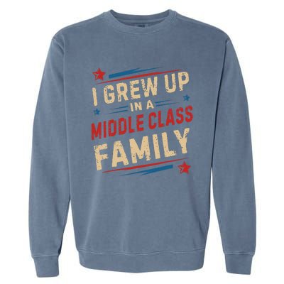 I Grew Up In A Middle Class Family Kamala Harris Answers All Garment-Dyed Sweatshirt