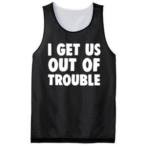 I Get Us Into Out Of Trouble Set Matching Couples Funny Mesh Reversible Basketball Jersey Tank