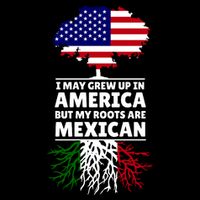 I Grew Up In America But My Roots Are Mexican Wool Snapback Cap