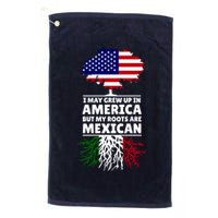 I Grew Up In America But My Roots Are Mexican Golf Towel