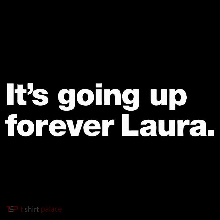 ItS Going Up Forever Laura Bitcoin Saylor Quote Design Sustainable Bucket Hat
