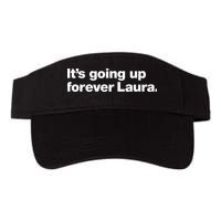 ItS Going Up Forever Laura Bitcoin Saylor Quote Design Visor