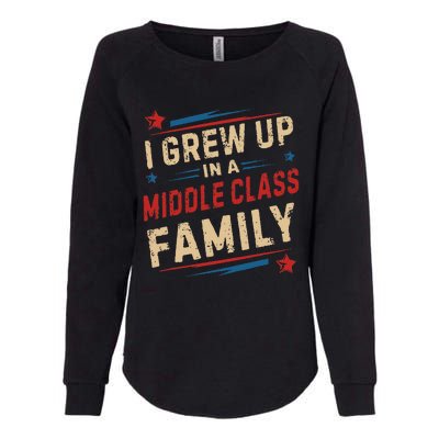 I Grew Up In A Middle Class Family Kamala Harris Answers All Womens California Wash Sweatshirt