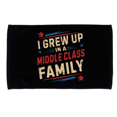 I Grew Up In A Middle Class Family Kamala Harris Answers All Microfiber Hand Towel