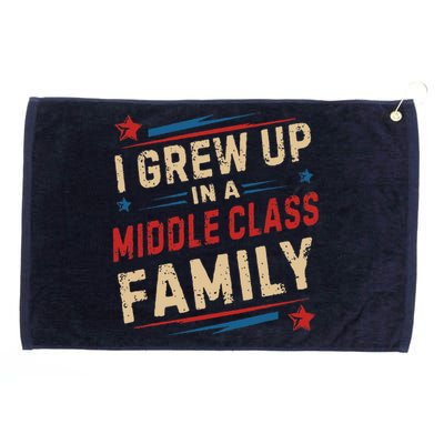 I Grew Up In A Middle Class Family Kamala Harris Answers All Grommeted Golf Towel