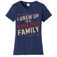 I Grew Up In A Middle Class Family Kamala Harris Answers All Women's T-Shirt