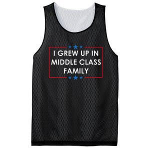 I Grew Up In A Middle Class Family Usa Harris 2024 Mesh Reversible Basketball Jersey Tank