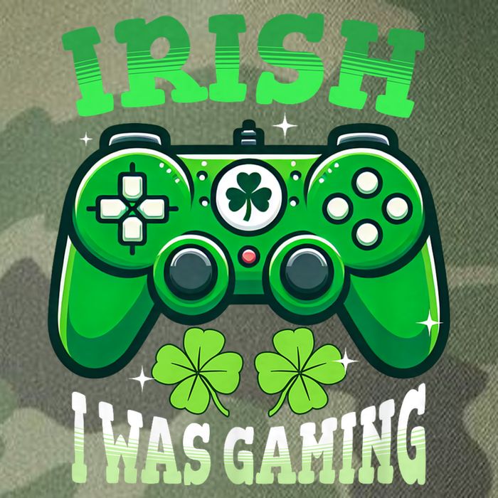 Irish Gamer Video Game St PatrickS Day Controller Legacy Tie Dye Trucker Hat