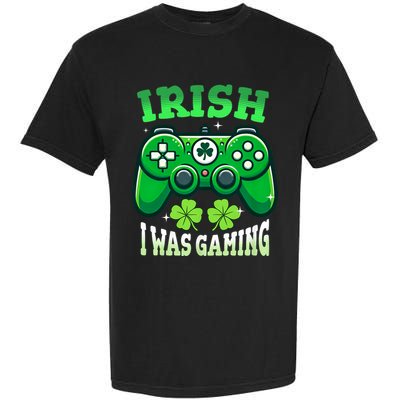 Irish Gamer Video Game St PatrickS Day Controller Garment-Dyed Heavyweight T-Shirt