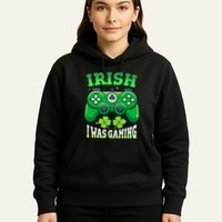 Irish Gamer Video Game St PatrickS Day Controller Hoodie