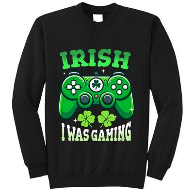 Irish Gamer Video Game St PatrickS Day Controller Sweatshirt