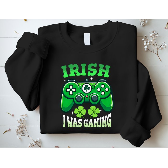Irish Gamer Video Game St PatrickS Day Controller Sweatshirt
