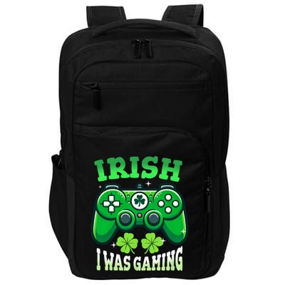 Irish Gamer Video Game St PatrickS Day Controller Impact Tech Backpack