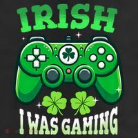 Irish Gamer Video Game St PatrickS Day Controller Adult Drive Performance Visor