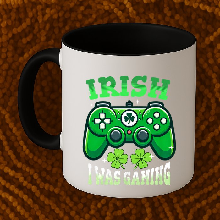 Irish Gamer Video Game St PatrickS Day Controller Mug