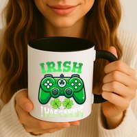 Irish Gamer Video Game St PatrickS Day Controller Mug