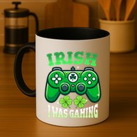 Irish Gamer Video Game St PatrickS Day Controller Mug
