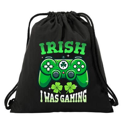Irish Gamer Video Game St PatrickS Day Controller Drawstring Bag