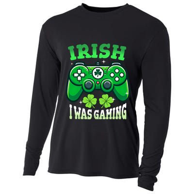 Irish Gamer Video Game St PatrickS Day Controller Cooling Performance Long Sleeve Crew