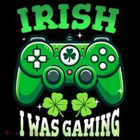 Irish Gamer Video Game St PatrickS Day Controller Tall Sweatshirt