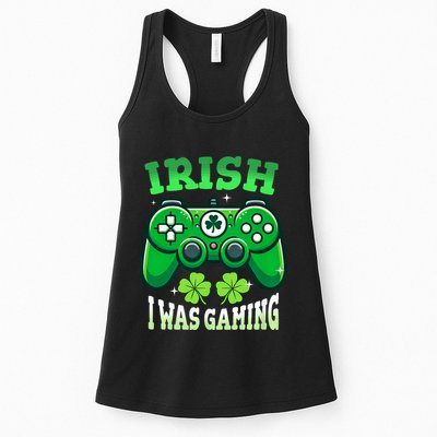 Irish Gamer Video Game St PatrickS Day Controller Womens Tank Top