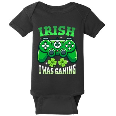 Irish Gamer Video Game St PatrickS Day Controller Baby Bodysuit