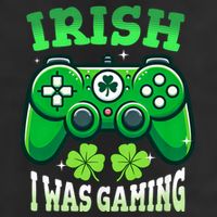 Irish Gamer Video Game St PatrickS Day Controller Golf Towel