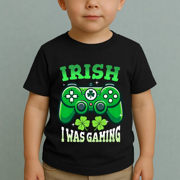 Irish Gamer Video Game St PatrickS Day Controller Toddler T-Shirt