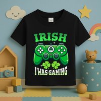 Irish Gamer Video Game St PatrickS Day Controller Toddler T-Shirt